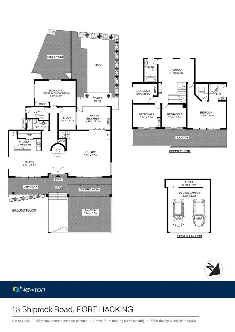 Floorplan of Homely house listing, 13 Shiprock Road, Port Hacking NSW 2229