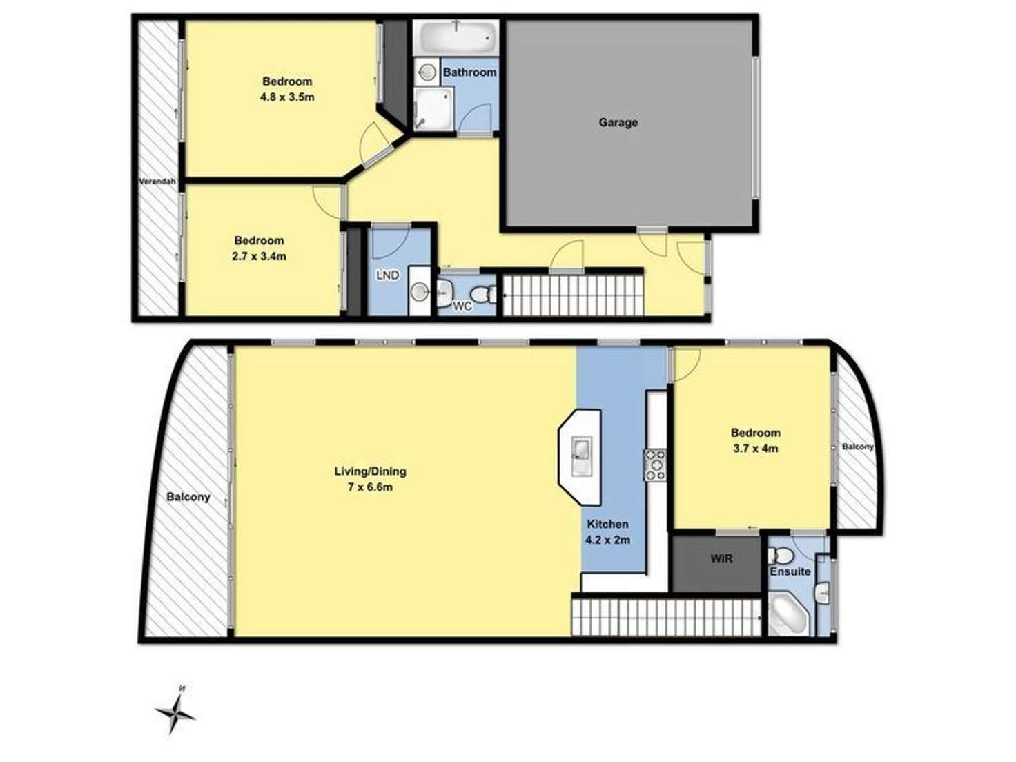 Floorplan of Homely house listing, 18A Casino Avenue, Apollo Bay VIC 3233