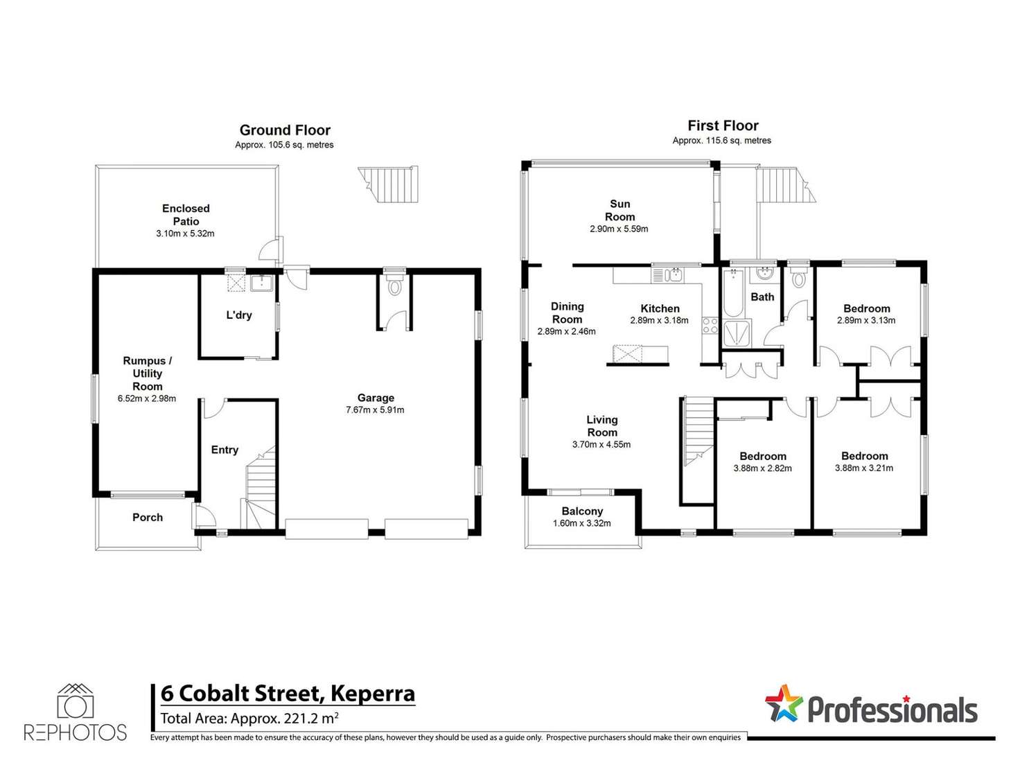 Floorplan of Homely house listing, 6 Cobalt Street, Keperra QLD 4054