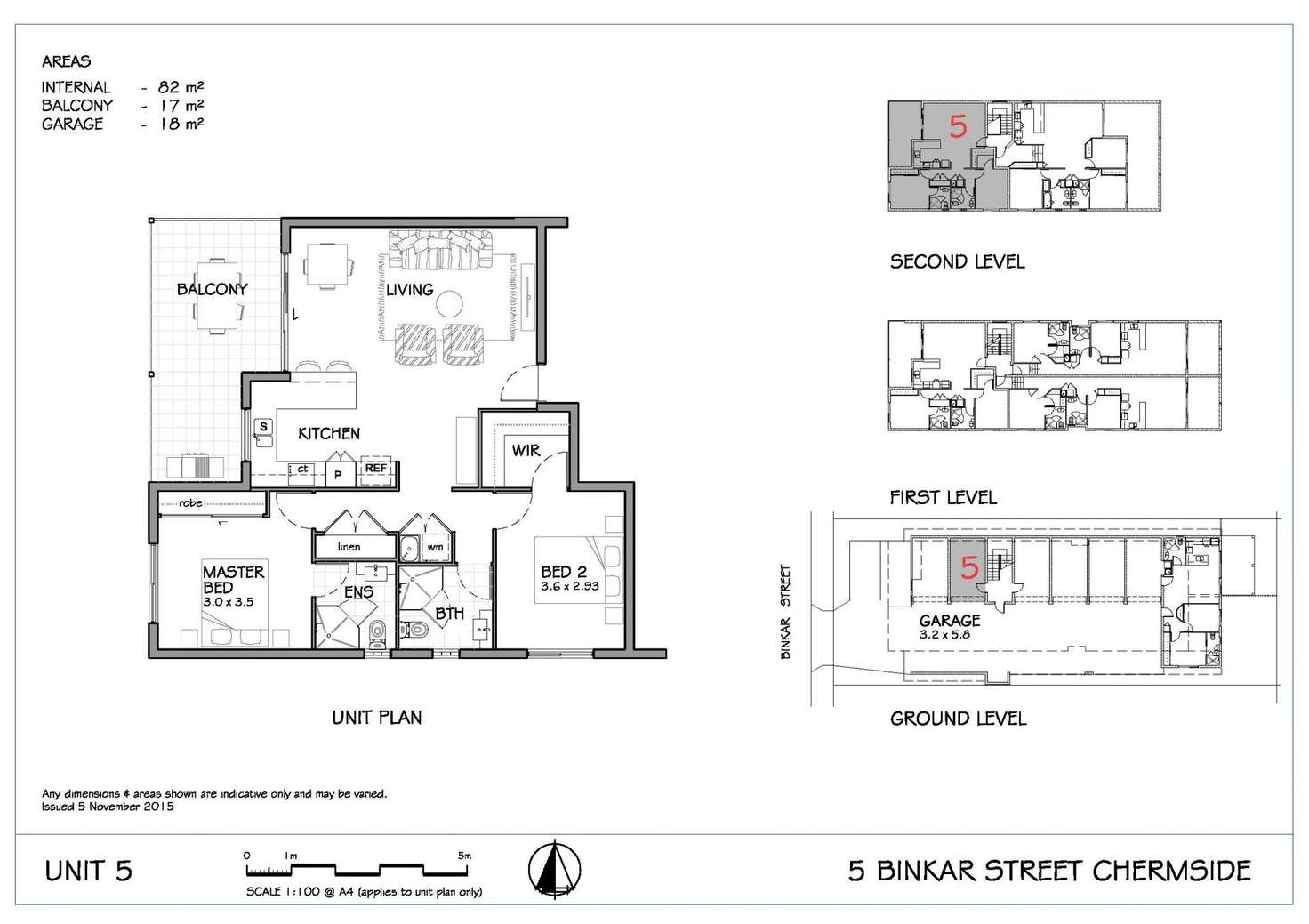 Floorplan of Homely unit listing, 5/5 Binkar Street, Chermside QLD 4032