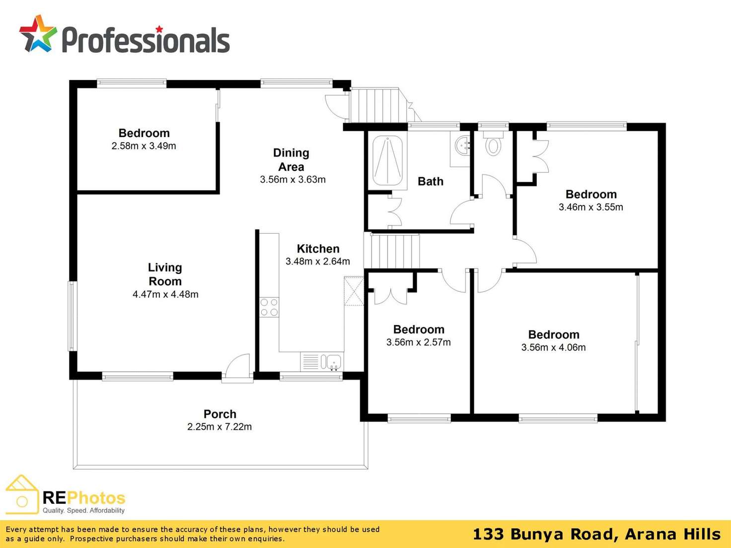 Floorplan of Homely house listing, 133 Bunya Road, Arana Hills QLD 4054