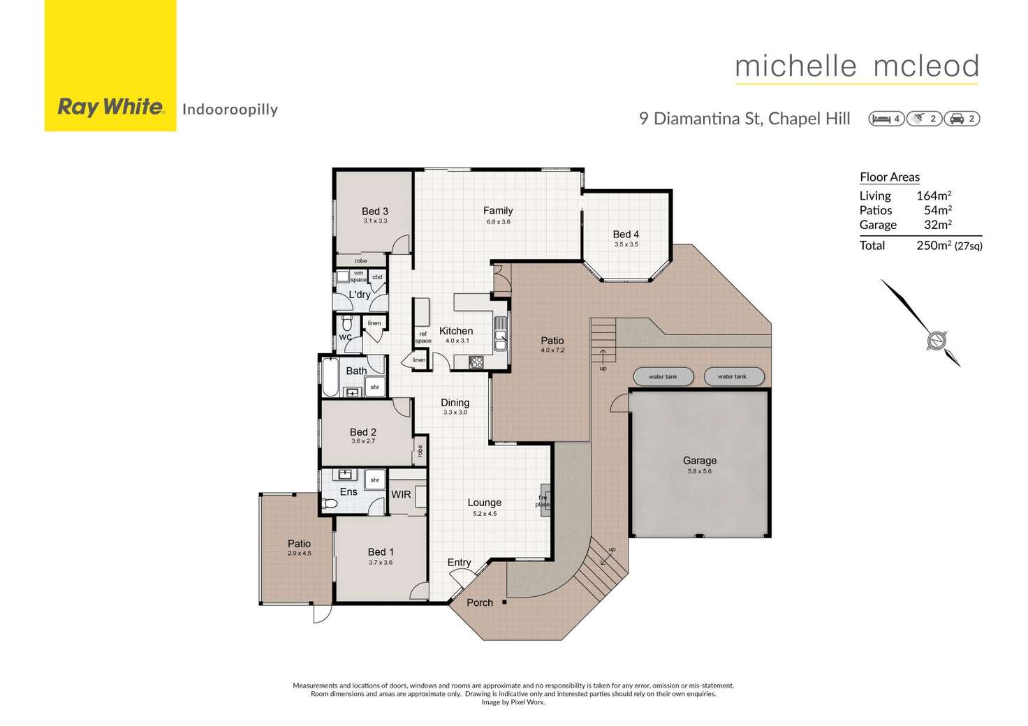 Floorplan of Homely house listing, 9 Diamantina Street, Chapel Hill QLD 4069
