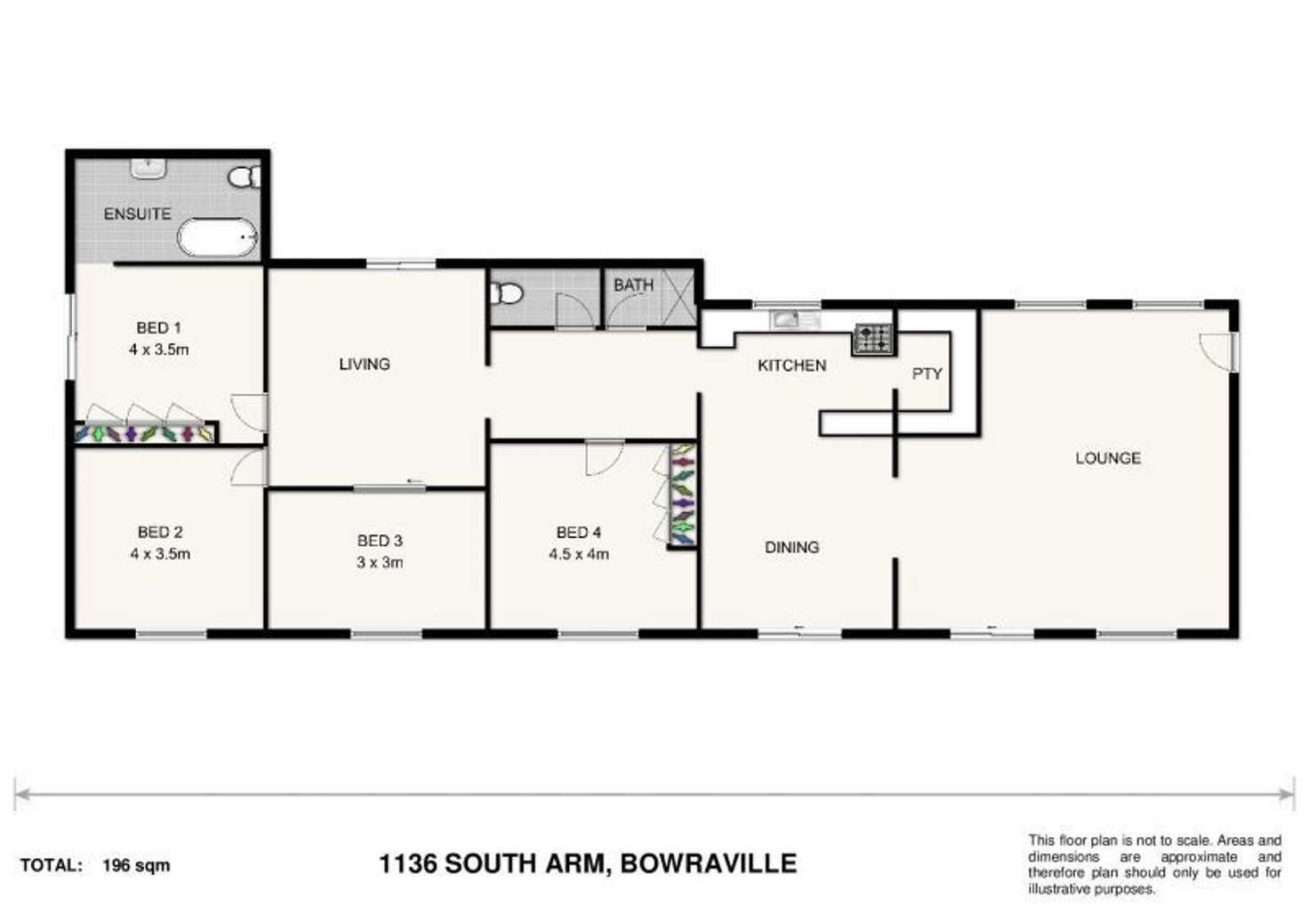 Floorplan of Homely ruralOther listing, 1136 South Arm Road, Bowraville NSW 2449