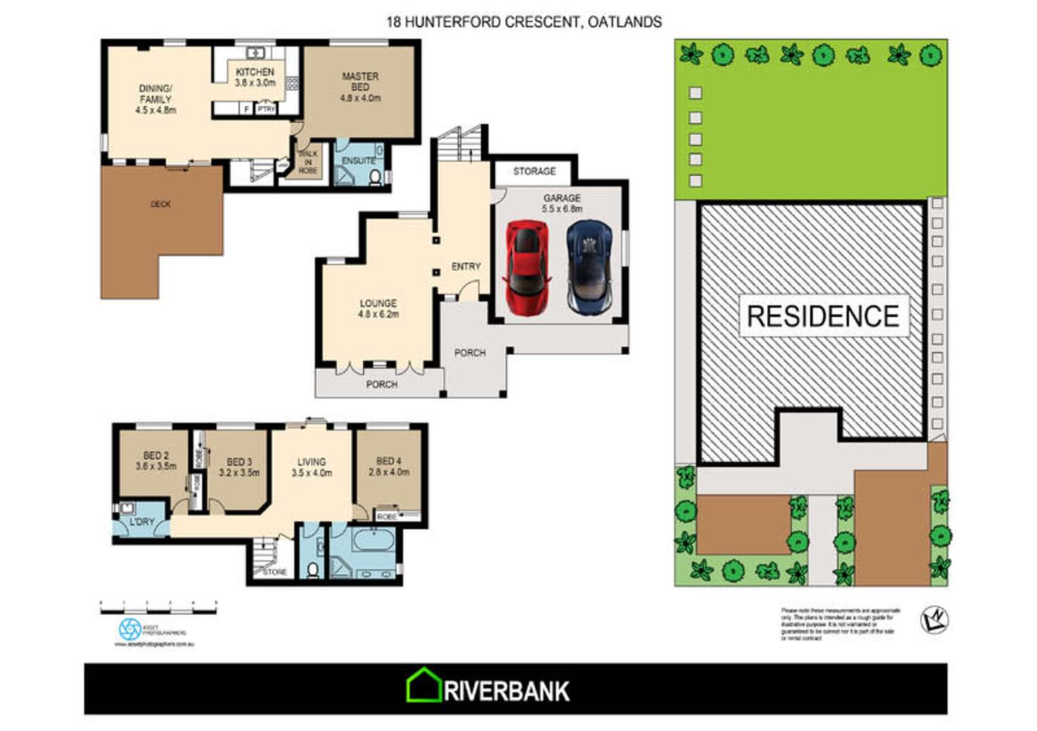 Floorplan of Homely house listing, 18 Hunterford Crescent, Oatlands NSW 2117