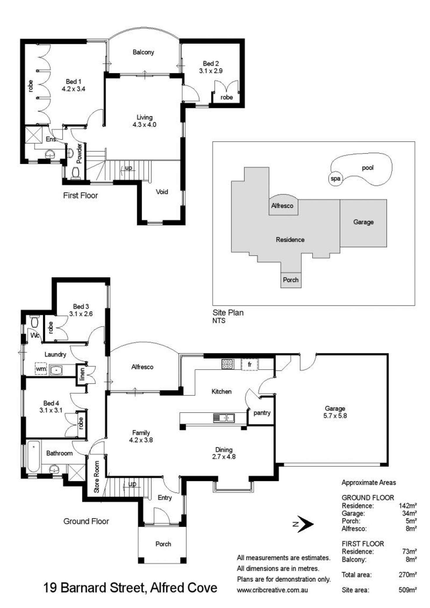 Floorplan of Homely house listing, 19 Barnard Street, Alfred Cove WA 6154