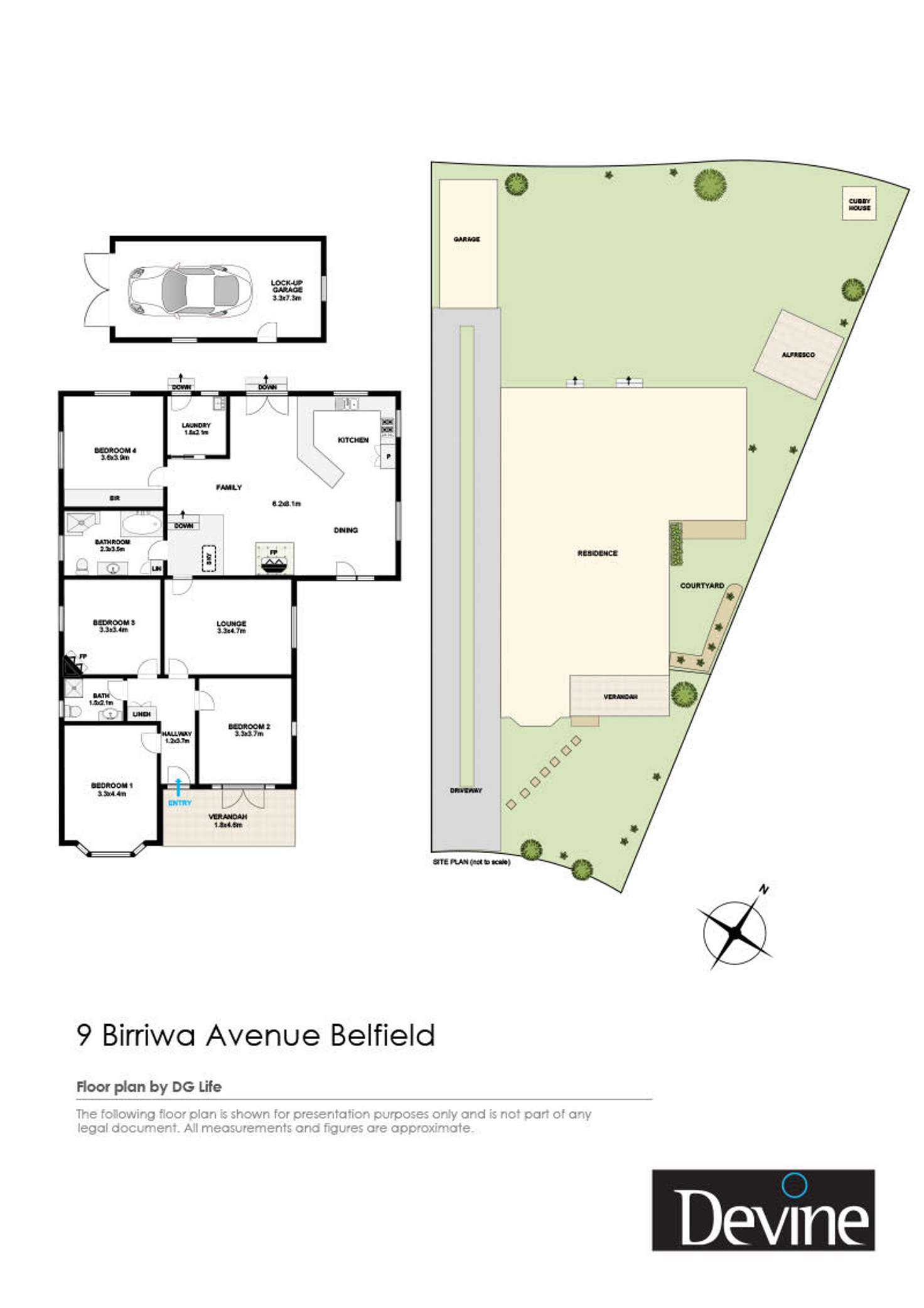 Floorplan of Homely house listing, 9 Birriwa Avenue, Belfield NSW 2191