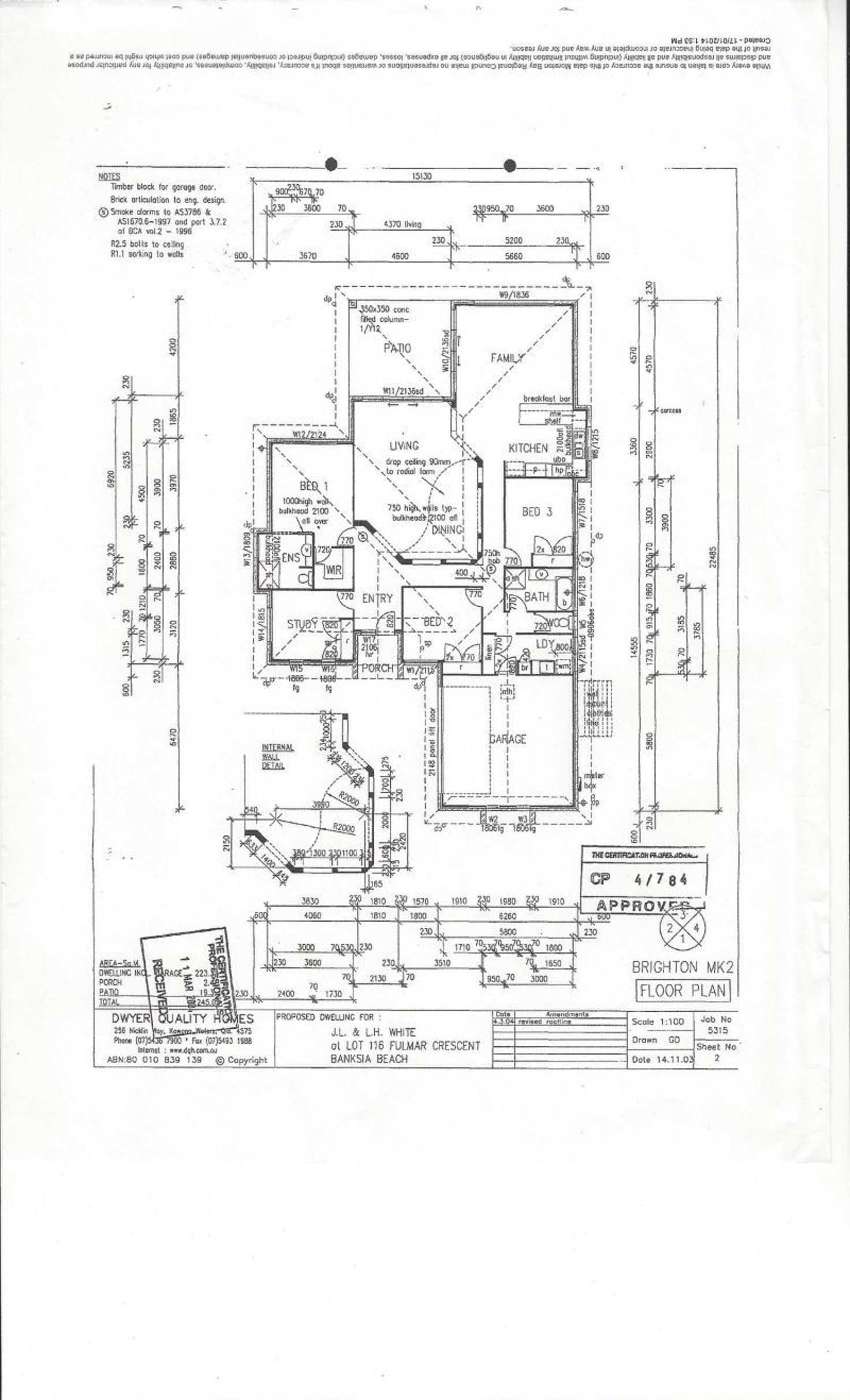 Floorplan of Homely house listing, 12 Fulmar Crescent, Banksia Beach QLD 4507