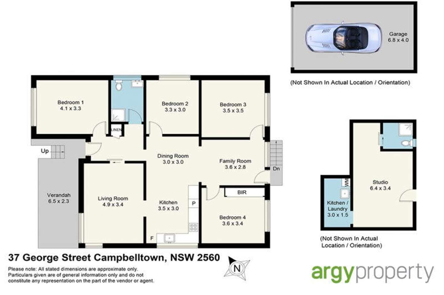 Floorplan of Homely house listing, 37 George Street, Campbelltown NSW 2560