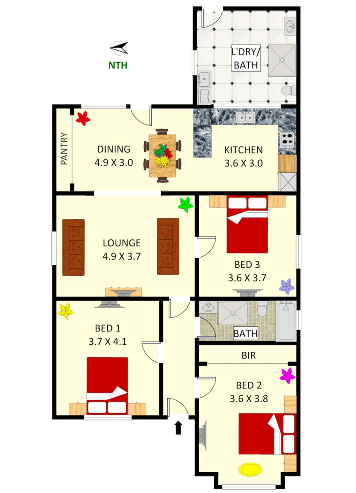 Floorplan of Homely house listing, 53 Church Street, Hurlstone Park NSW 2193