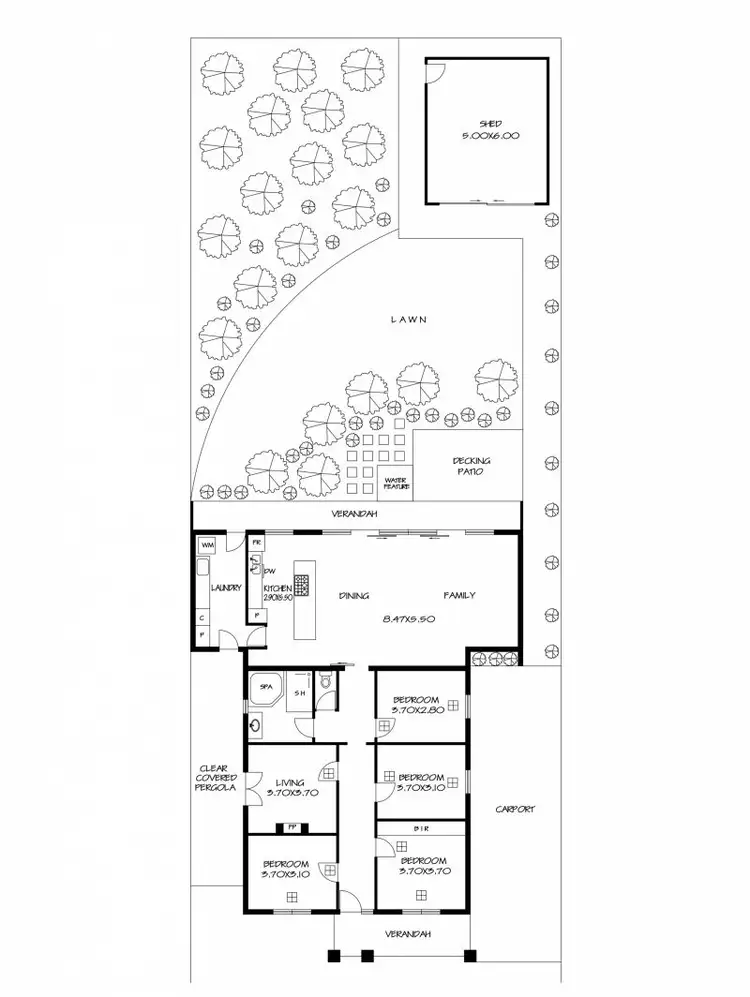 Floorplan of Homely house listing, 19 Albert Street, Clarence Gardens SA 5039