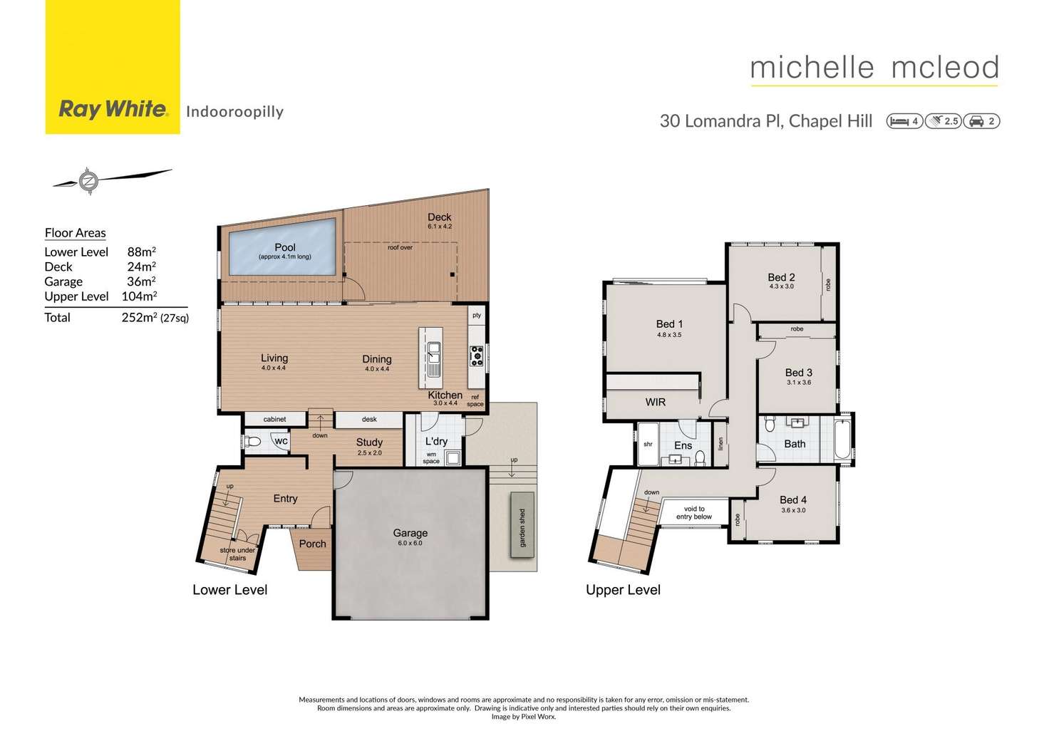 Floorplan of Homely house listing, 30 Lomandra Place, Chapel Hill QLD 4069