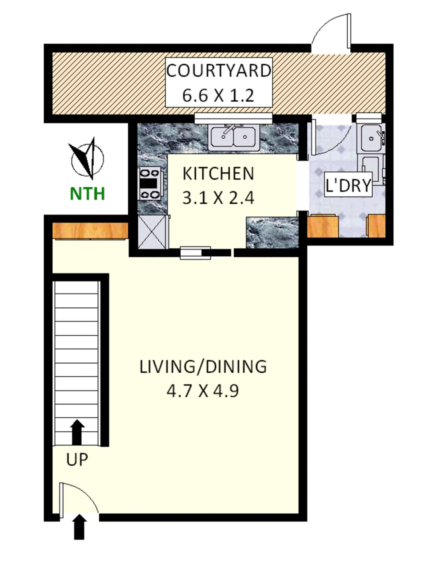 Floorplan of Homely apartment listing, 12/156 Croydon Avenue, Croydon Park NSW 2133