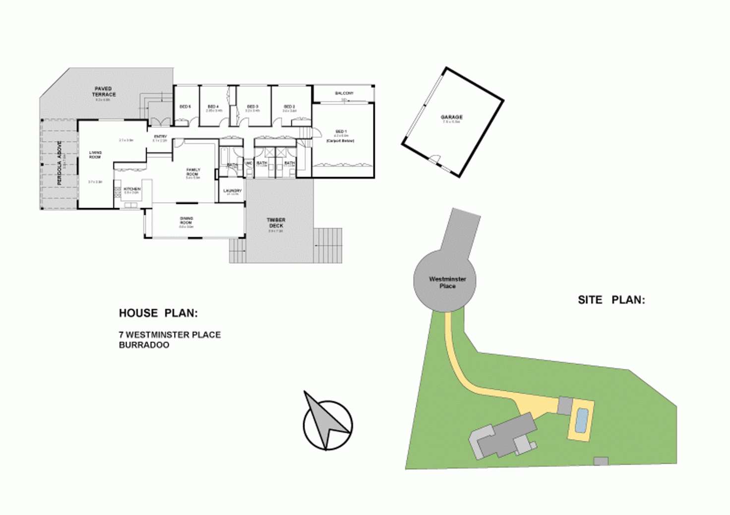 Floorplan of Homely house listing, 7 Westminster Place, Burradoo NSW 2576