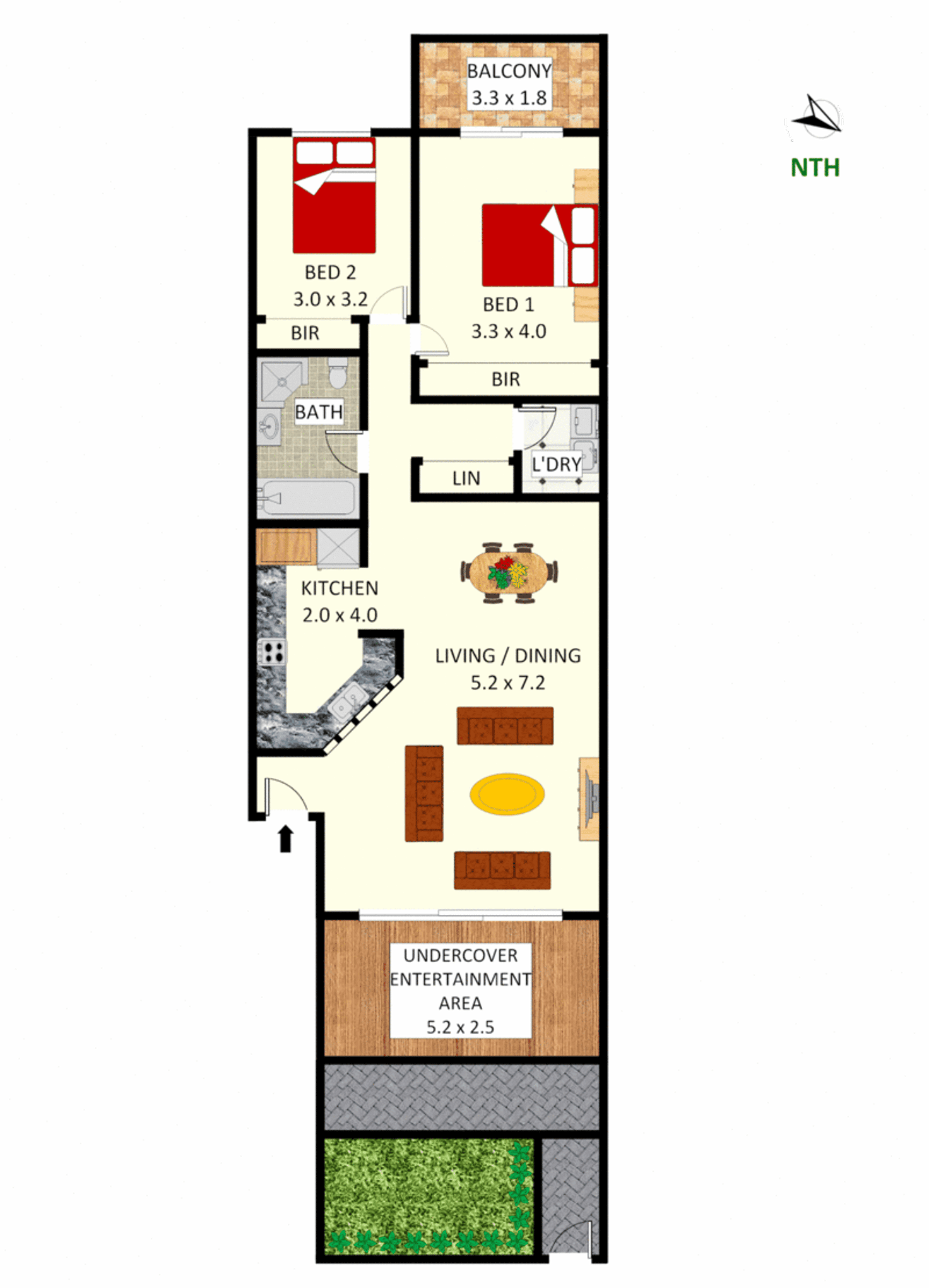 Floorplan of Homely apartment listing, 13/7 Williams Parade, Dulwich Hill NSW 2203