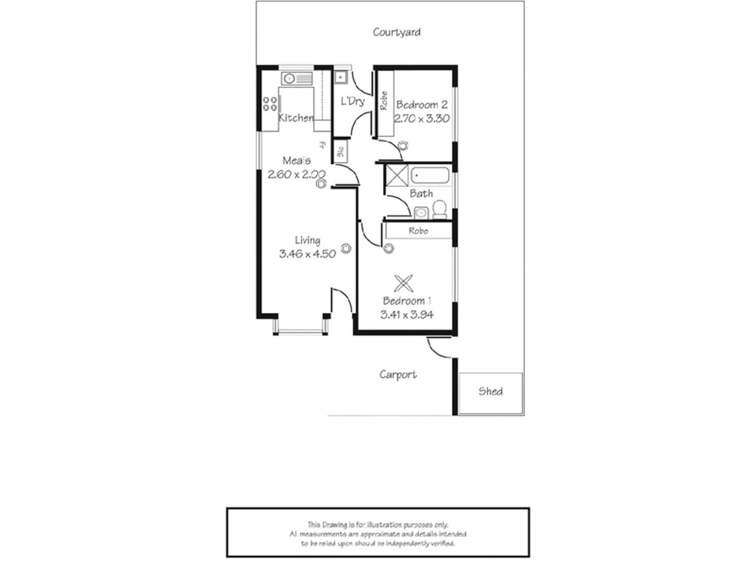 Floorplan of Homely house listing, 4/22 Mathias Avenue, Cumberland Park SA 5041