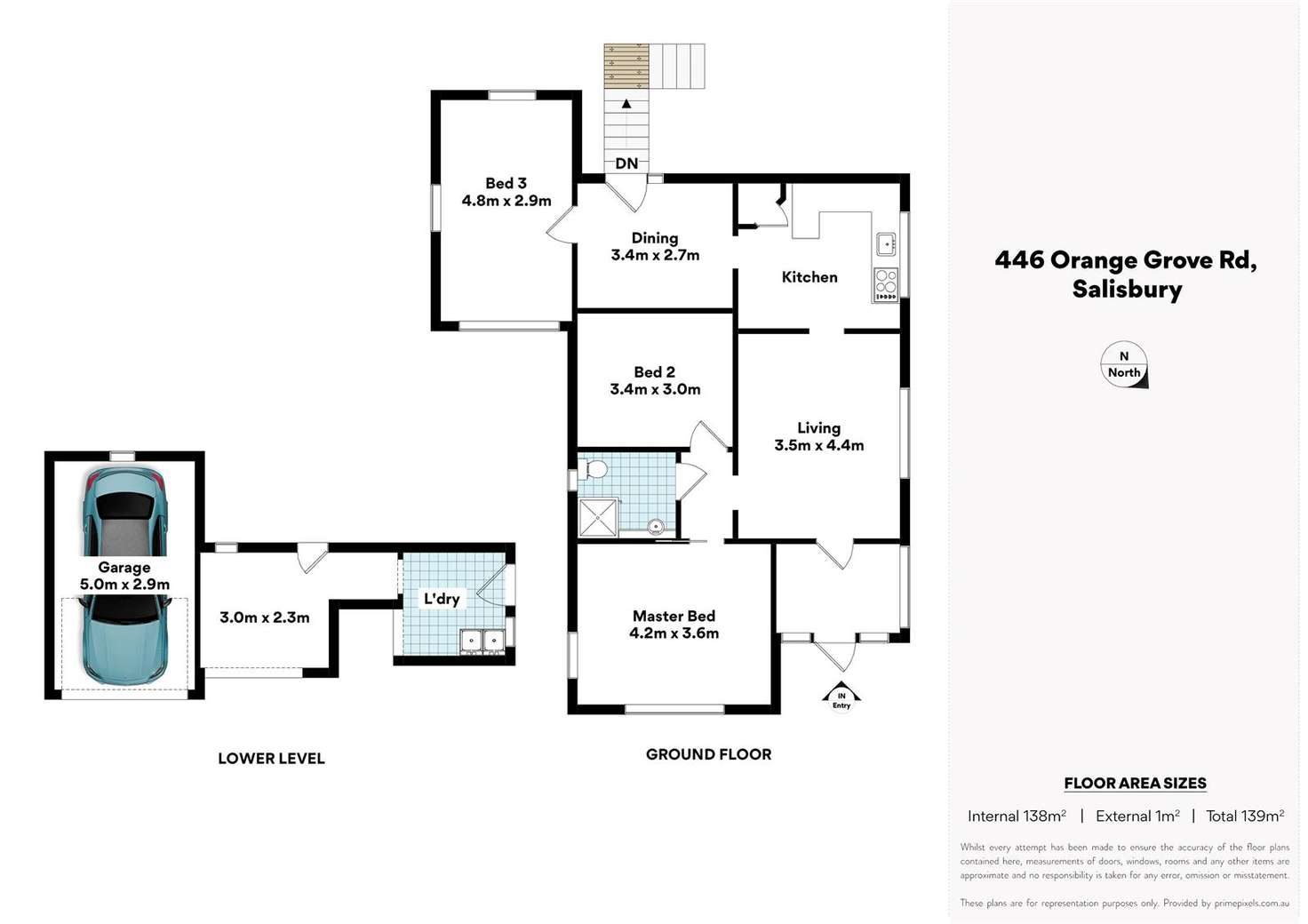 Floorplan of Homely house listing, 446 Orange Grove Road, Salisbury QLD 4107