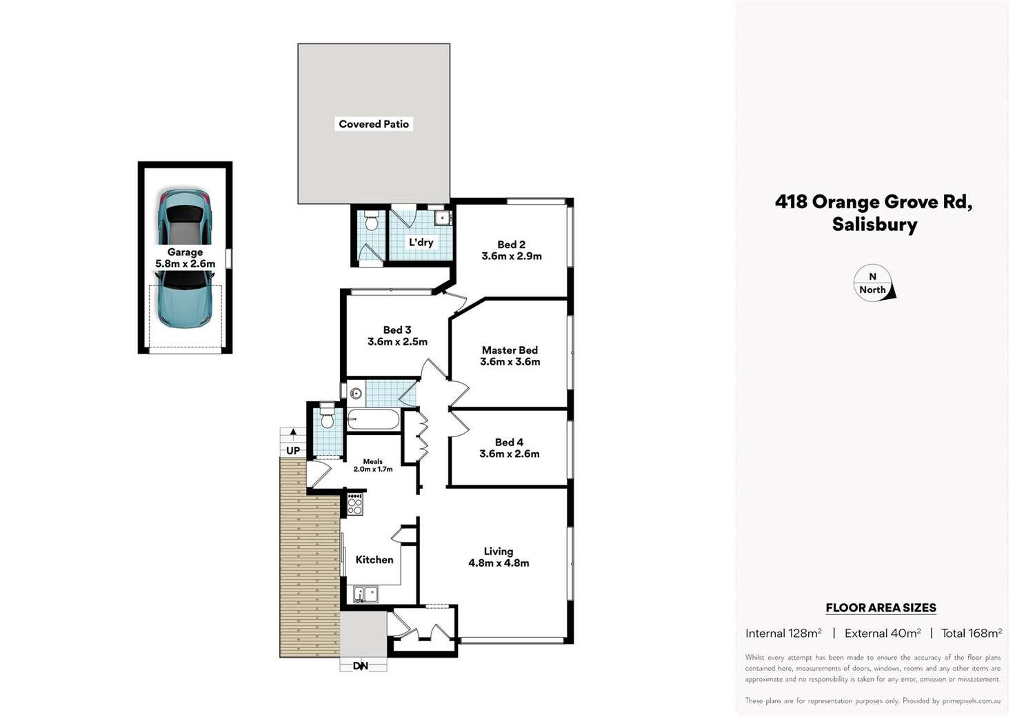 Floorplan of Homely house listing, 418 Orange Grove Rd, Salisbury QLD 4107
