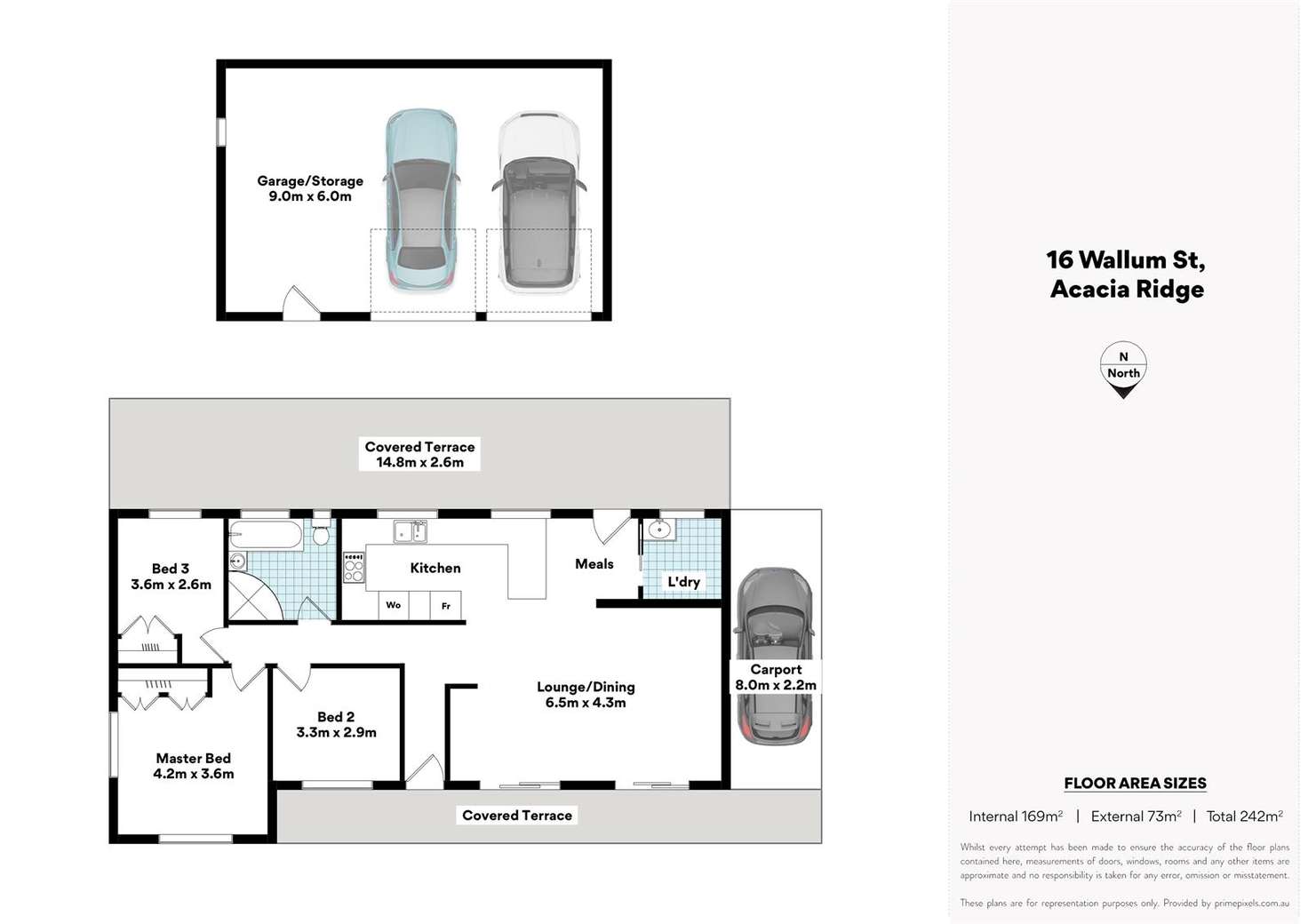 Floorplan of Homely house listing, 16 Wallum St, Acacia Ridge QLD 4110
