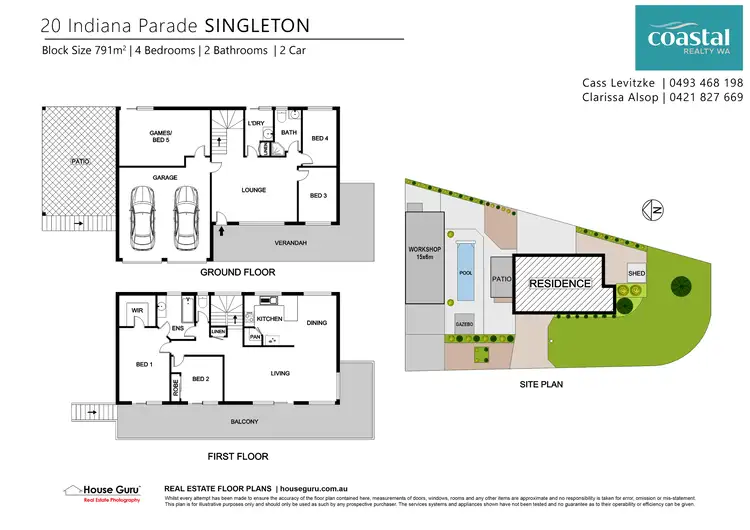 Floorplan of Homely house listing, 20 Indiana Pde, Singleton WA 6175