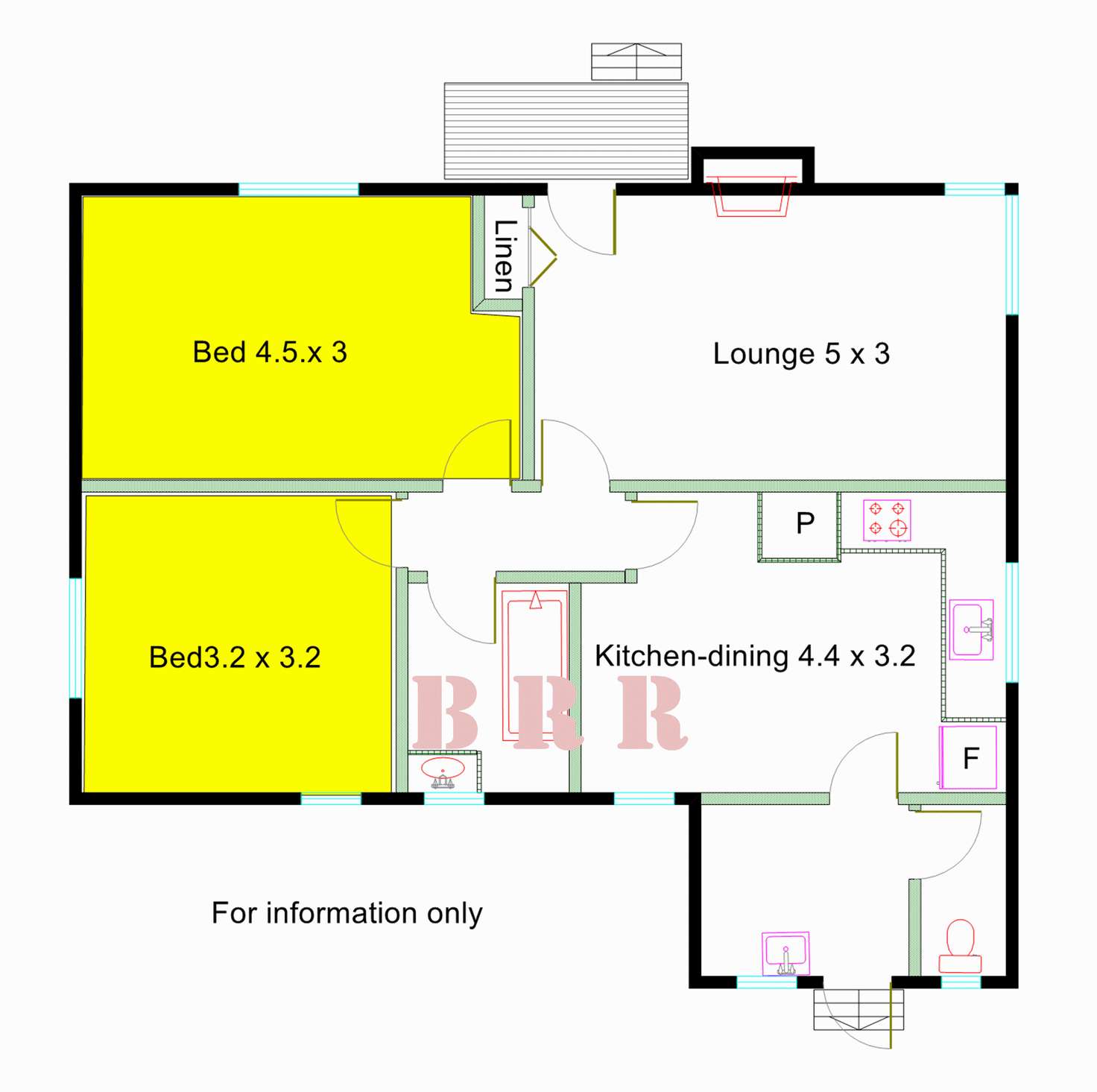 Floorplan of Homely house listing, 6 Short Street, Benalla VIC 3672