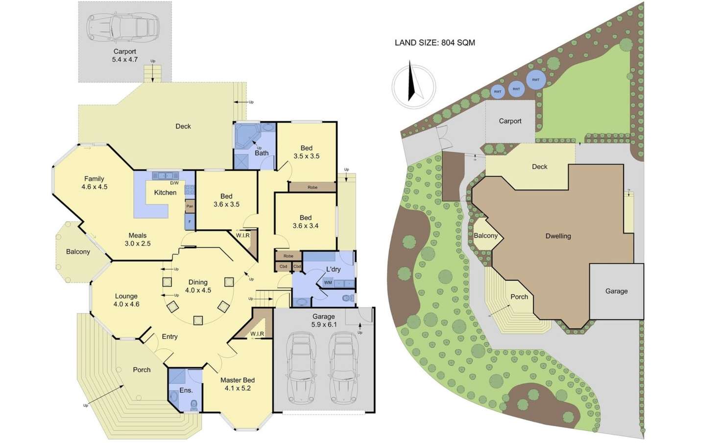 Floorplan of Homely house listing, 18 Wilson St, Diamond Creek VIC 3089