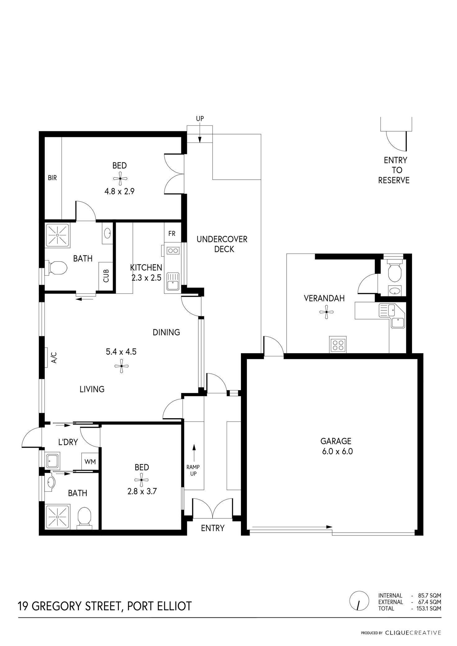 Floorplan of Homely house listing, 19 Gregory St, Port Elliot SA 5212