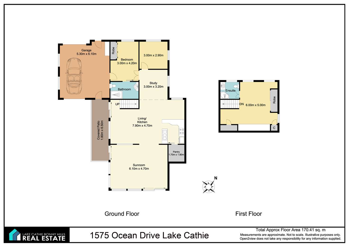 Floorplan of Homely house listing, 1575 Ocean Dr, Lake Cathie NSW 2445