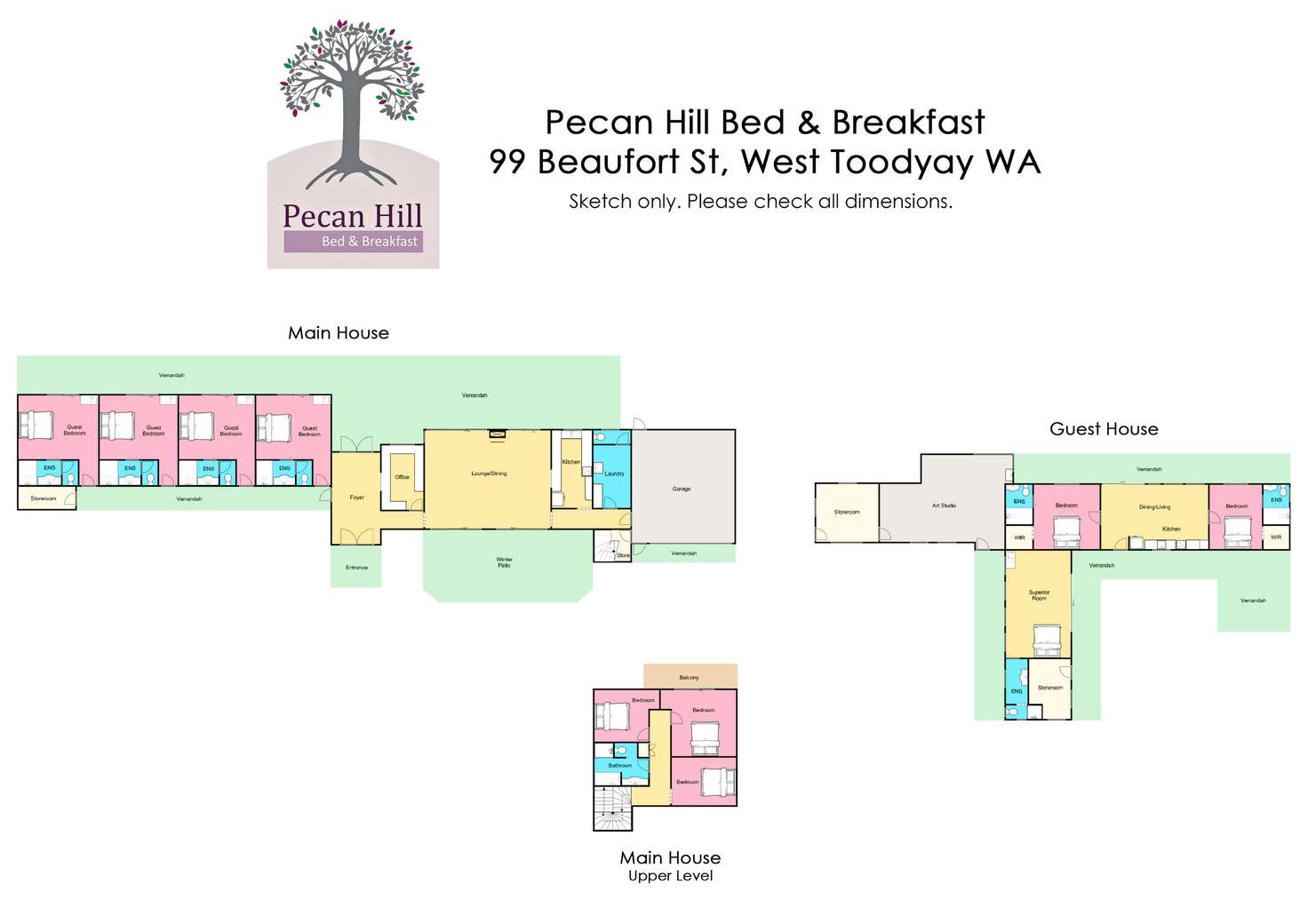 Floorplan of Homely house listing, 99 Beaufort St, West Toodyay WA 6566