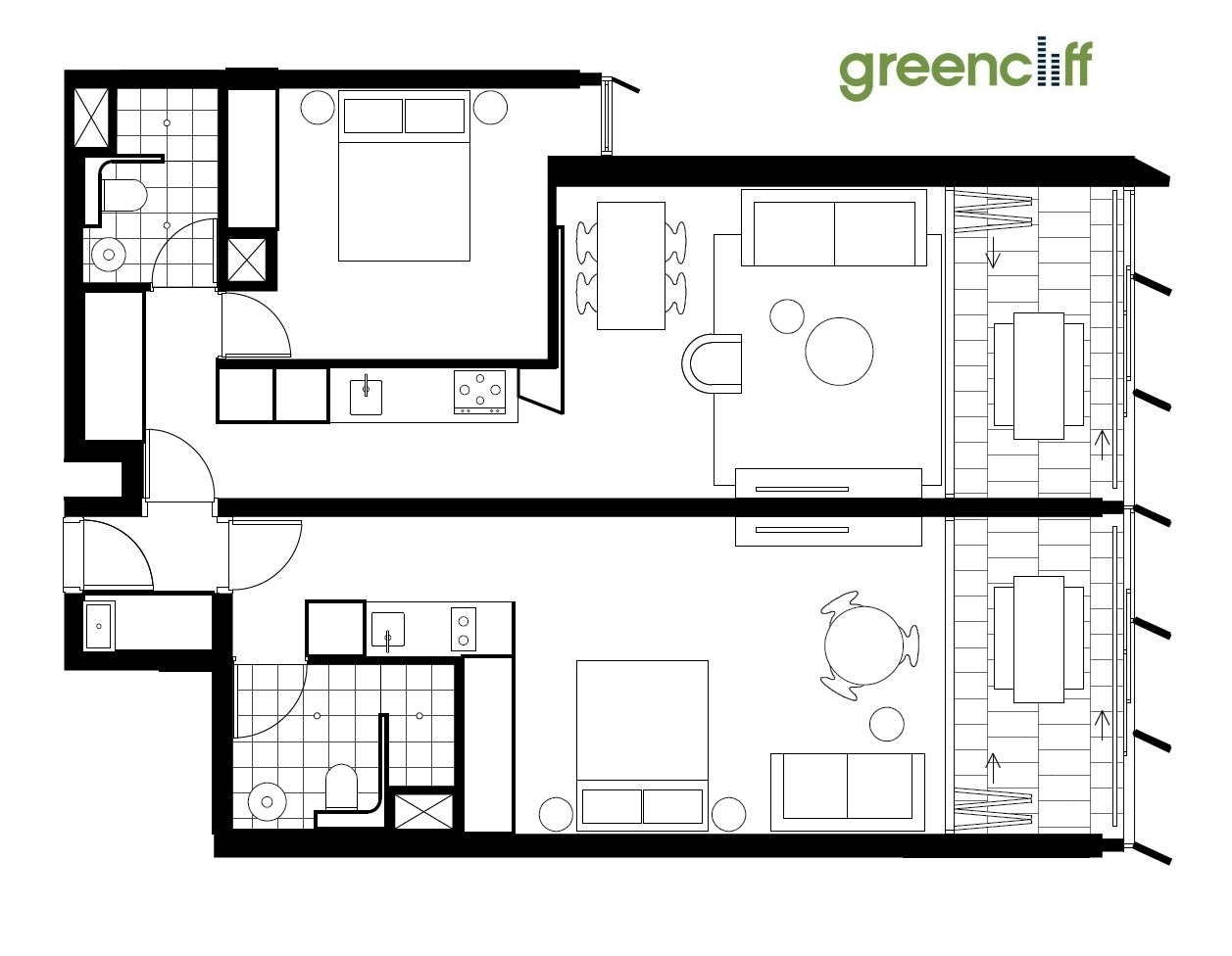 Floorplan of Homely apartment listing, 216/8 Central Park Ave, Chippendale NSW 2008