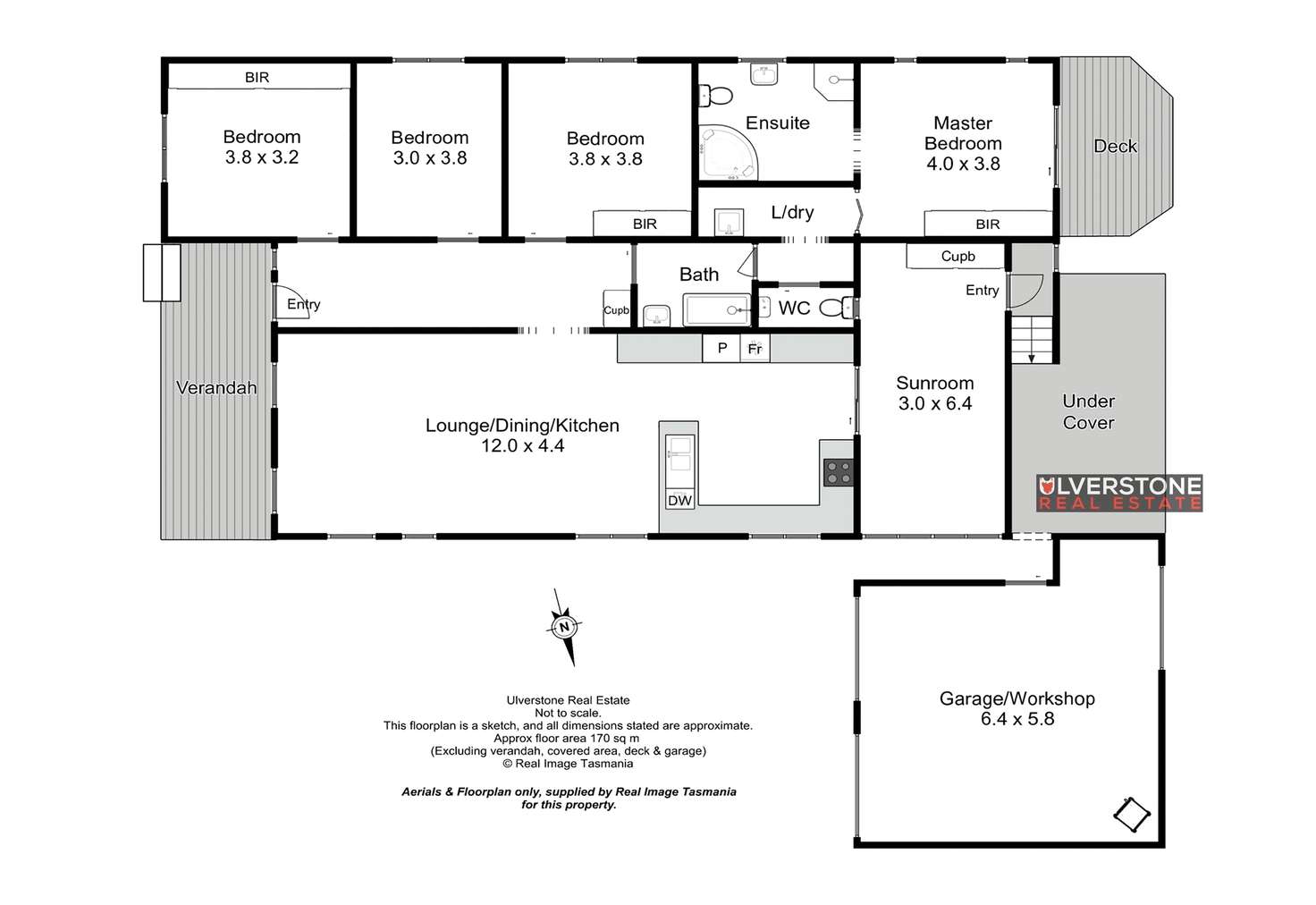 Floorplan of Homely house listing, 14 Mason St, Ulverstone TAS 7315