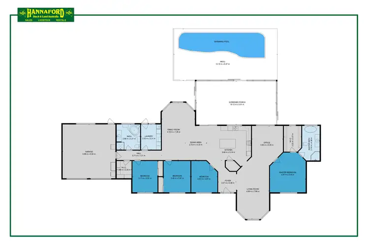 Floorplan of Homely rural property listing, 1551 Waukivory Rd, Waukivory NSW 2422