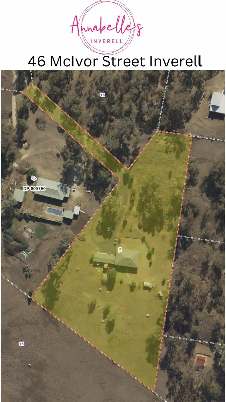 Floorplan of Homely house listing, 46 Mcivor St, Inverell NSW 2360