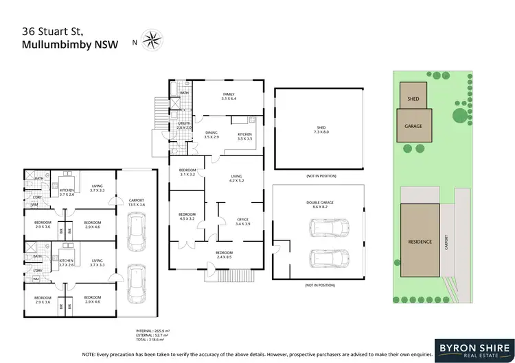 Floorplan of Homely block of units listing, 36 Stuart Street, Mullumbimby NSW 2482