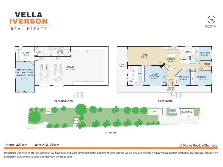 Floorplan of Homely house listing, 12 Manns Rd, Wilberforce NSW 2756