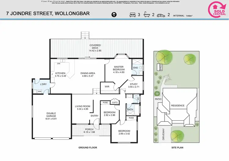 Floorplan of Homely house listing, 7 Joindre St, Wollongbar NSW 2477