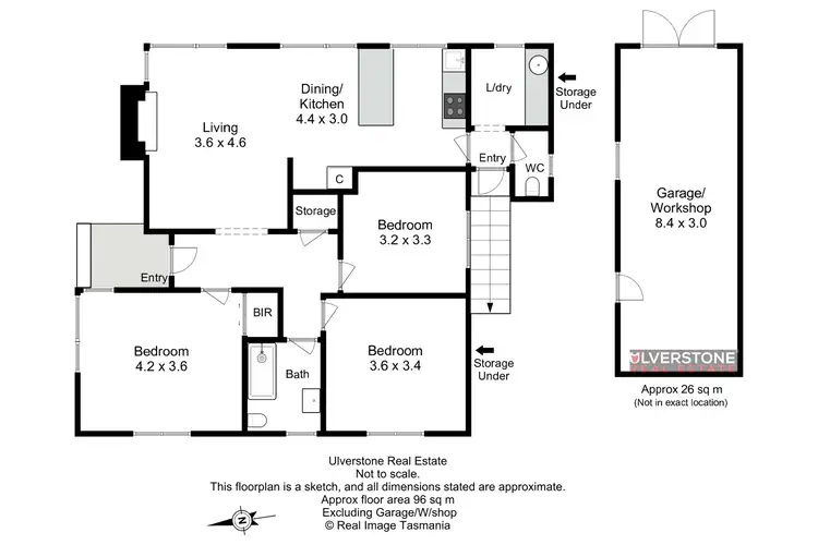 Floorplan of Homely house listing, 7 Franklin St, Devonport TAS 7310