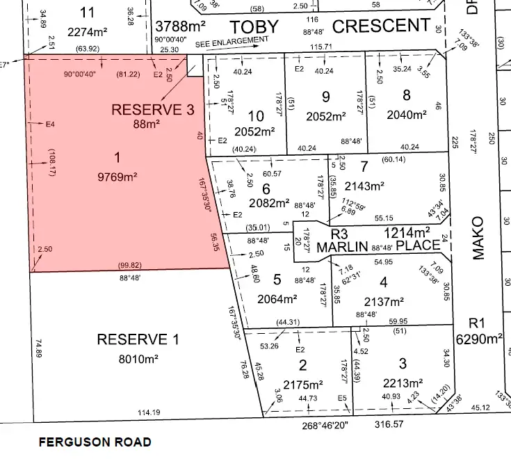 Floorplan of Homely land listing, 7 Toby Cres, Tatura VIC 3616
