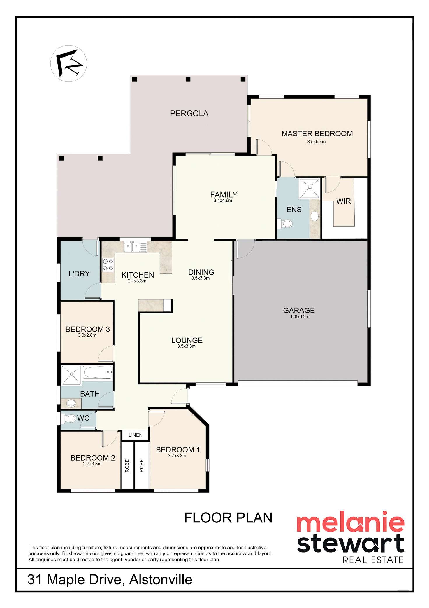 Floorplan of Homely house listing, 31 Maple Drive, Alstonville NSW 2477