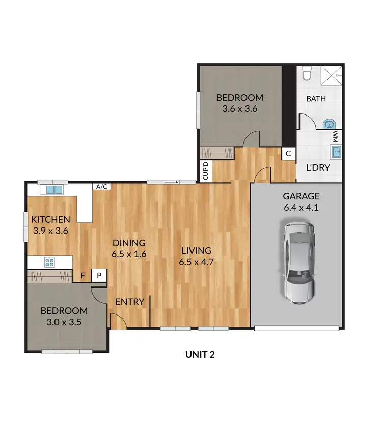 Floorplan of Homely house listing, 2/12 Thomasz Place, Kurunjang VIC 3337