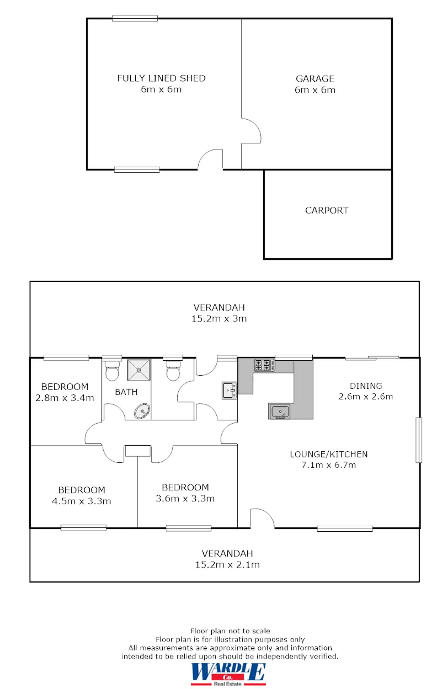 Floorplan of Homely house listing, 8 William Street, Booleroo Centre SA 5482