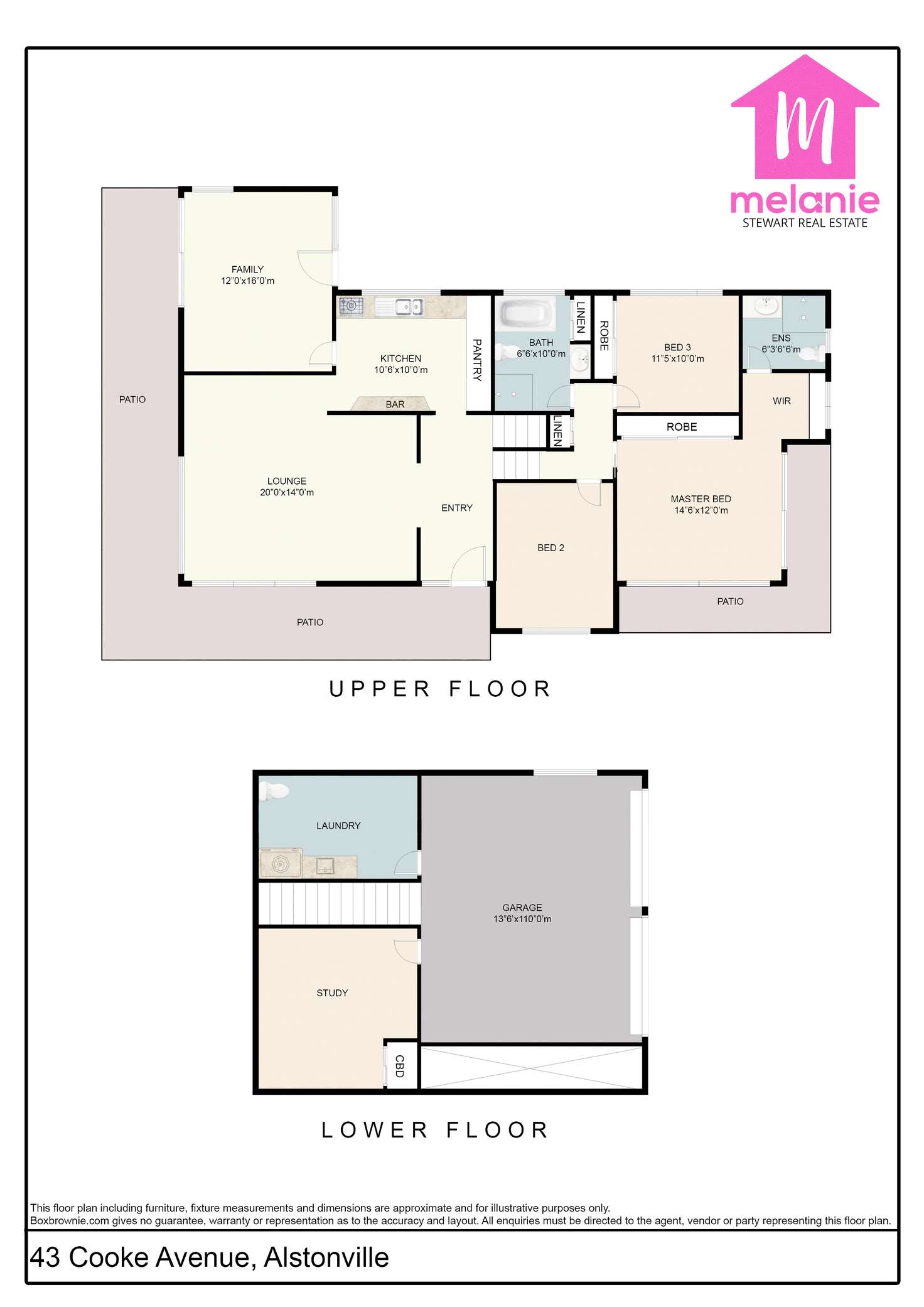 Floorplan of Homely house listing, 43 Cooke Ave, Alstonville NSW 2477
