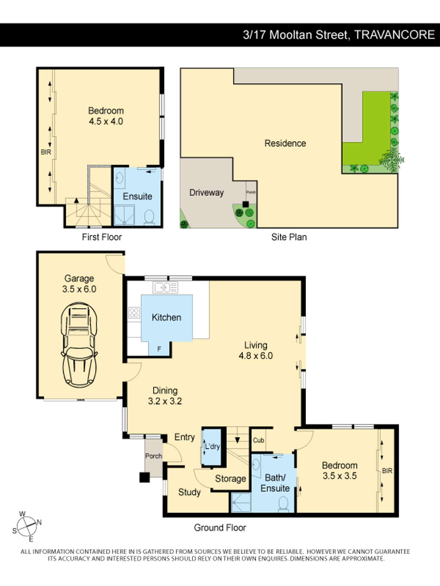 Floorplan of Homely house listing, 17 Mooltan St, Ascot Vale VIC 3032