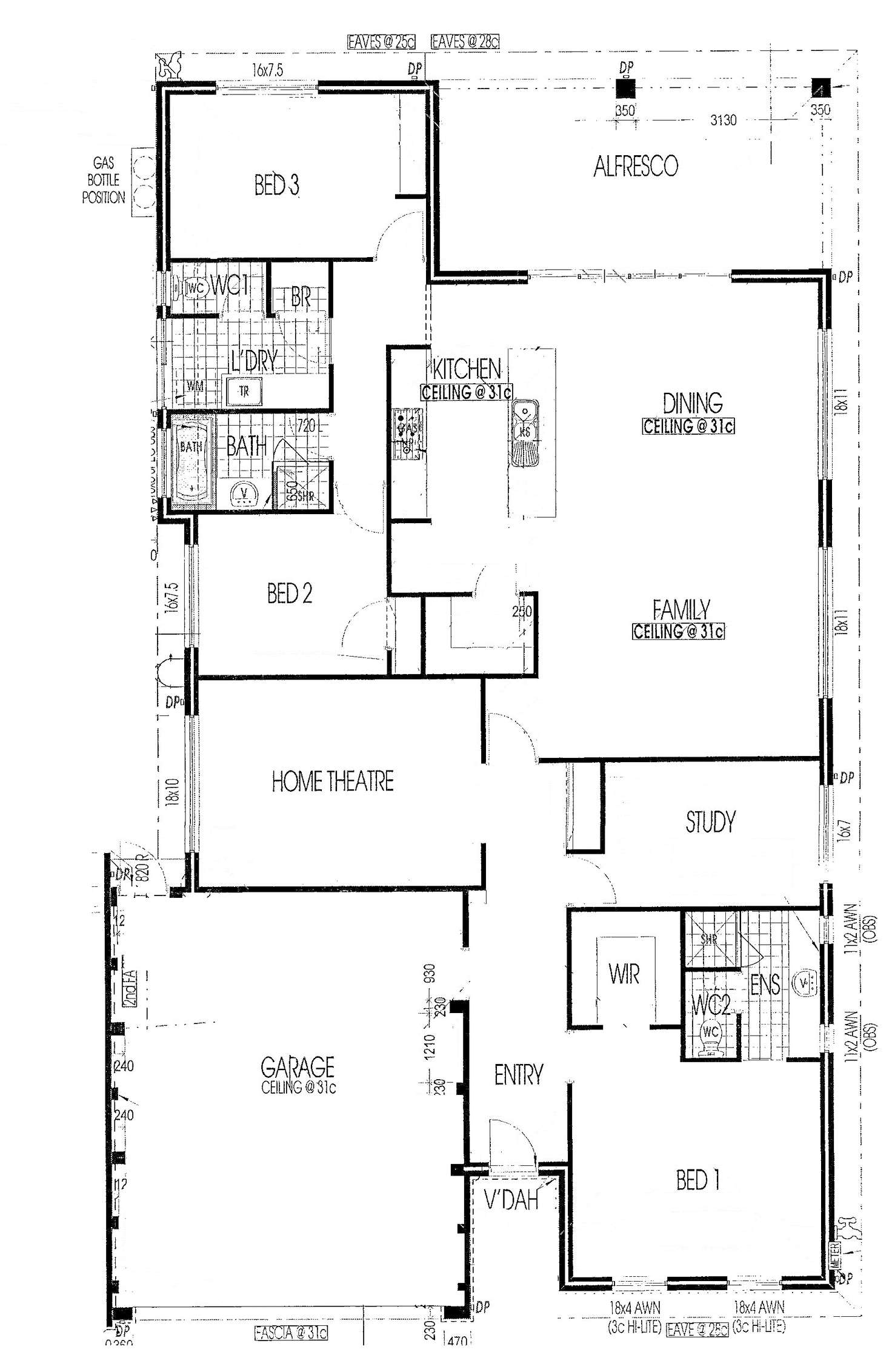 Floorplan of Homely house listing, 51 Valentine Road, Binningup WA 6233