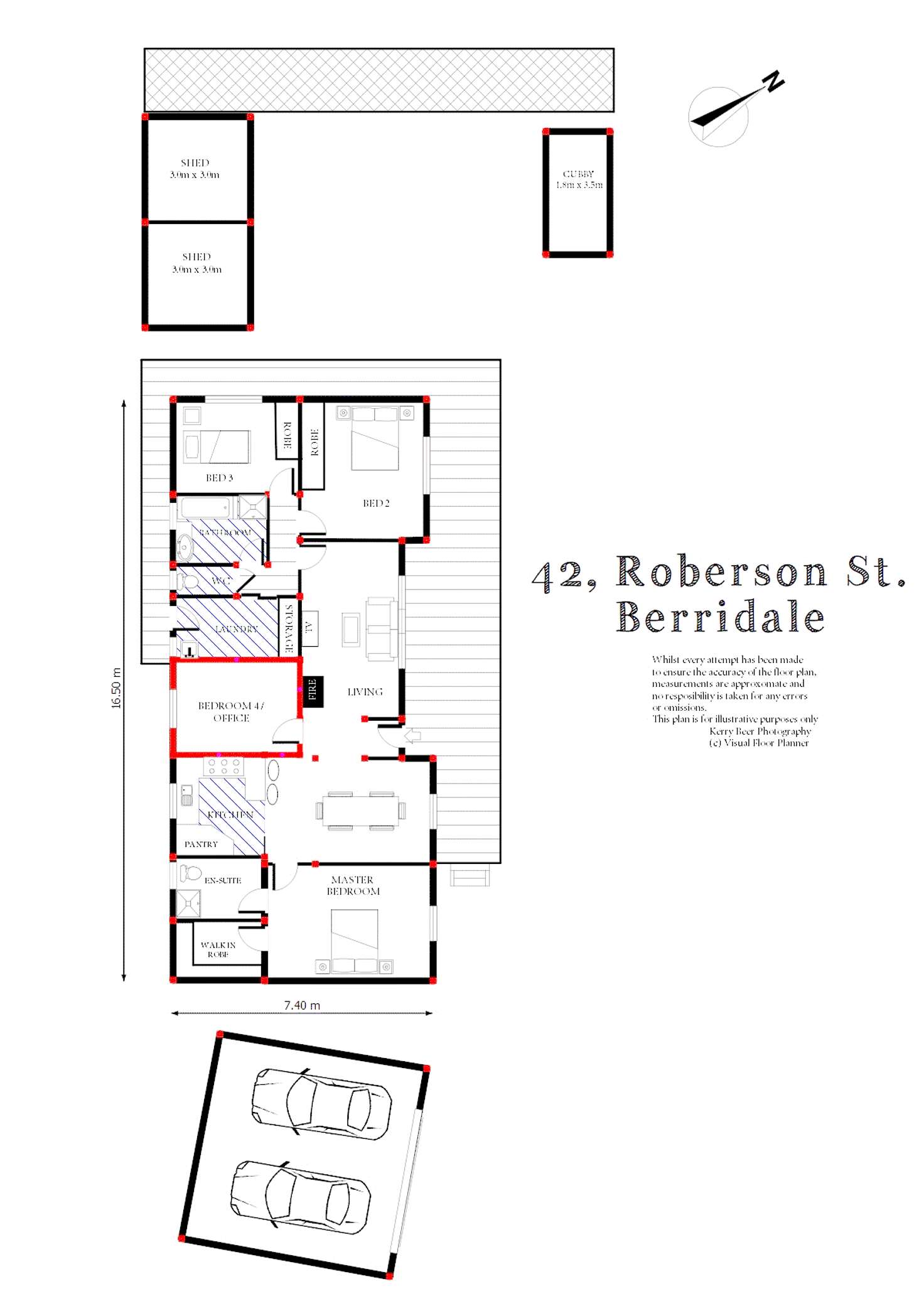 Floorplan of Homely house listing, 42 Roberson St, Berridale NSW 2628