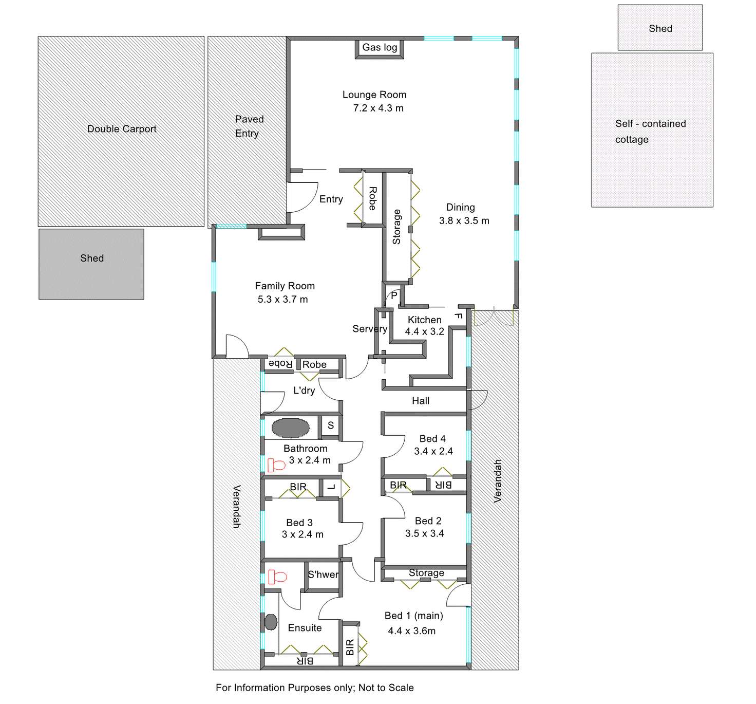 Floorplan of Homely house listing, 86 Arundel St, Benalla VIC 3672