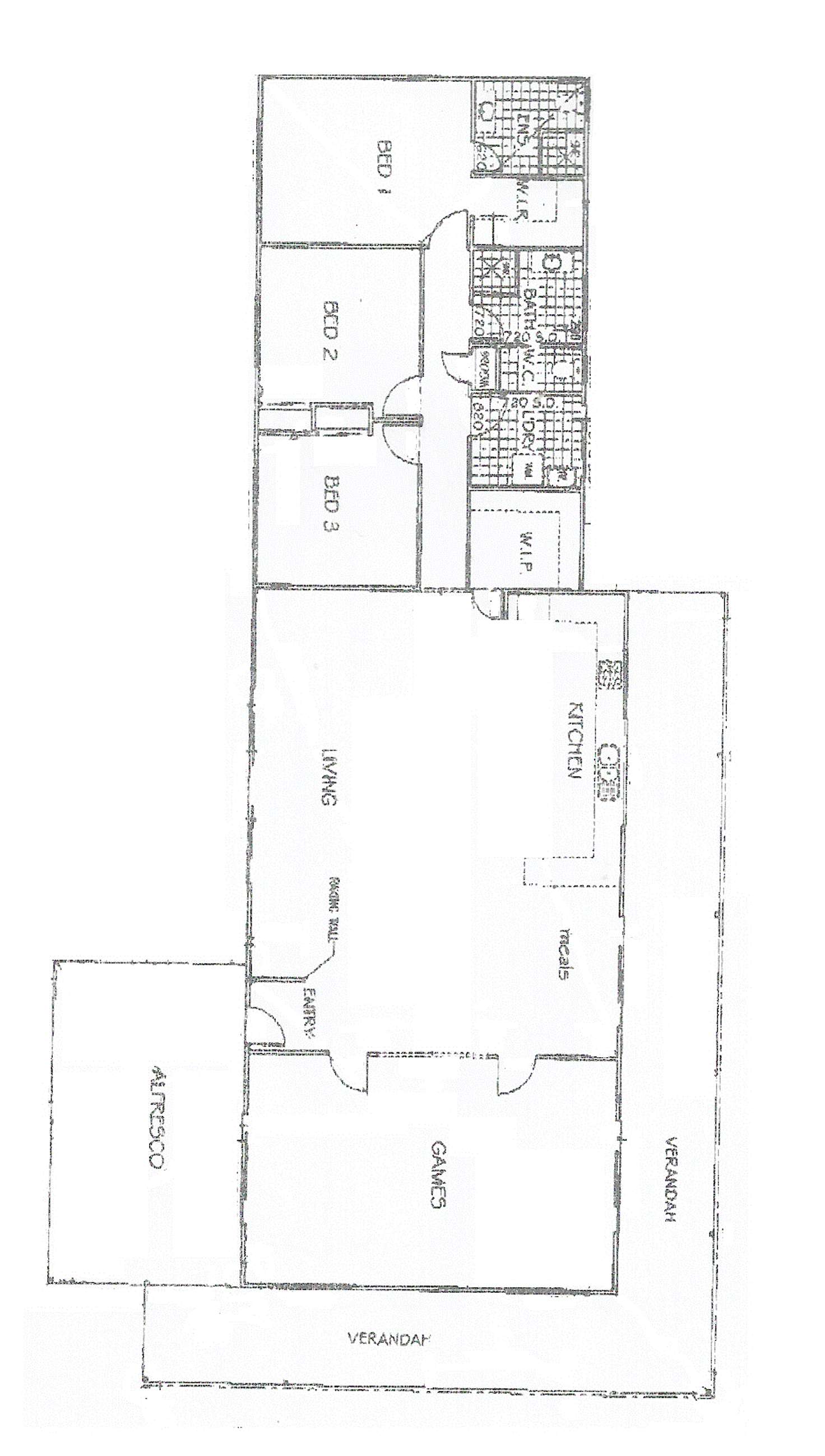 Floorplan of Homely house listing, 13a/107 Lake Preston Road, Myalup WA 6220