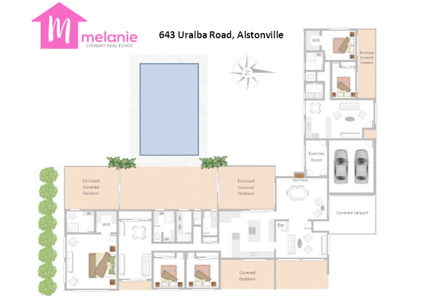 Floorplan of Homely house listing, 643 Uralba Road, Alstonville NSW 2477