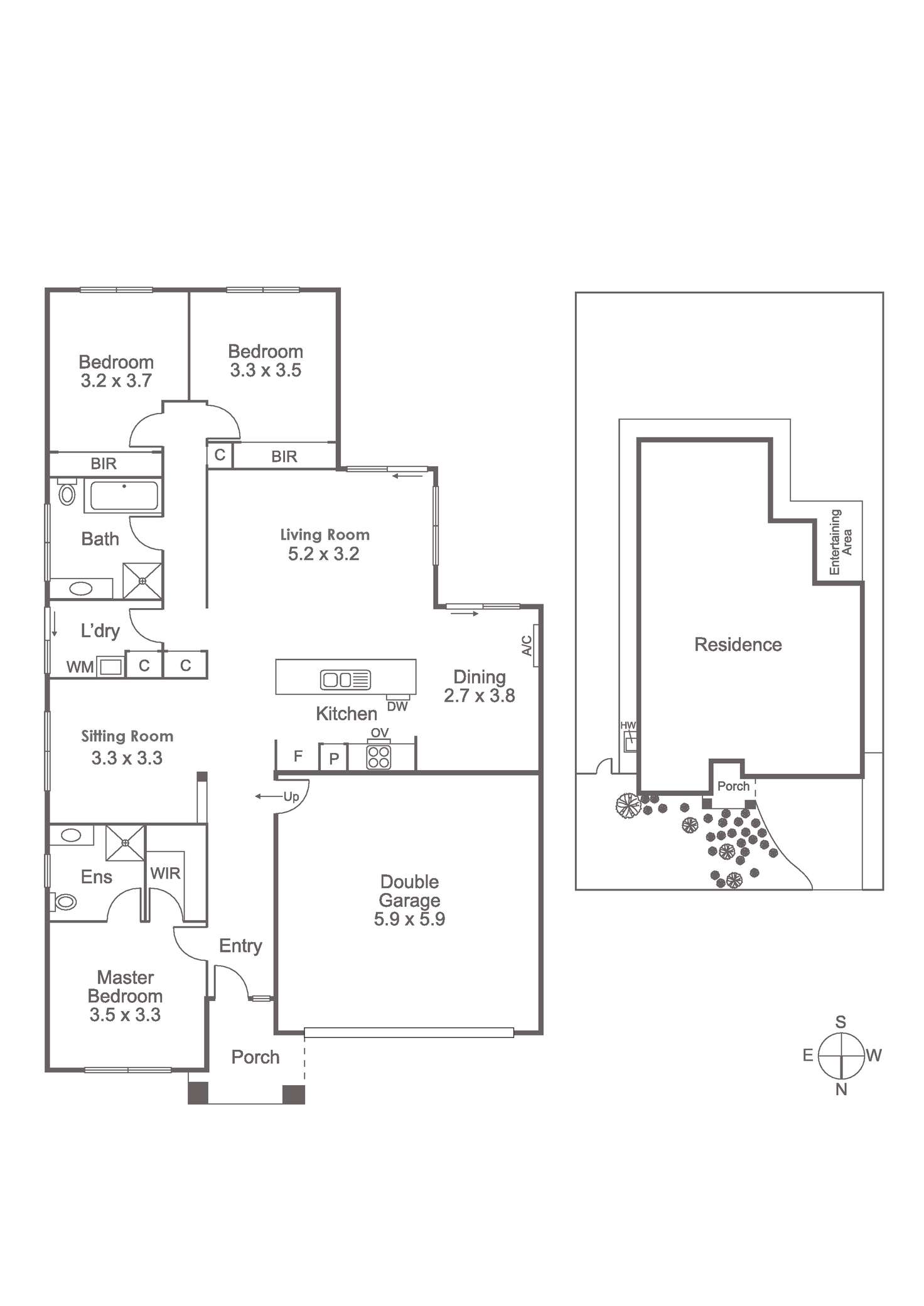 Floorplan of Homely house listing, 22 Kilmore St, Brookfield VIC 3338