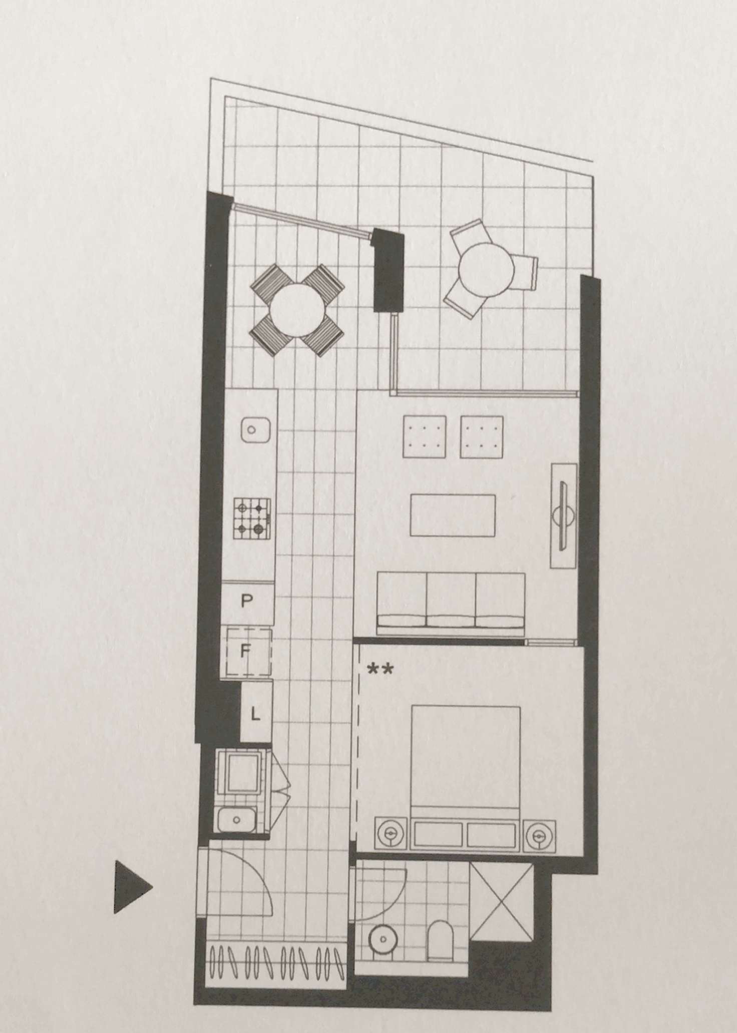 Floorplan of Homely apartment listing, 606/170 Ross Street, Forest Lodge NSW 2037