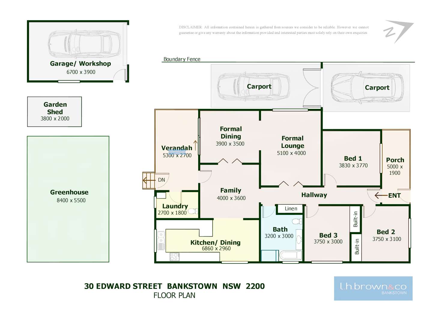 Floorplan of Homely house listing, 30 Edward St, Bankstown NSW 2200